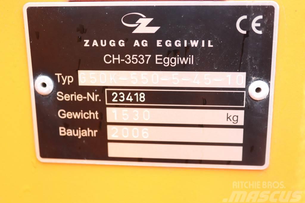  Zaugg G50K-550-5-45-10 Schneepflug 5,50m breit Anders