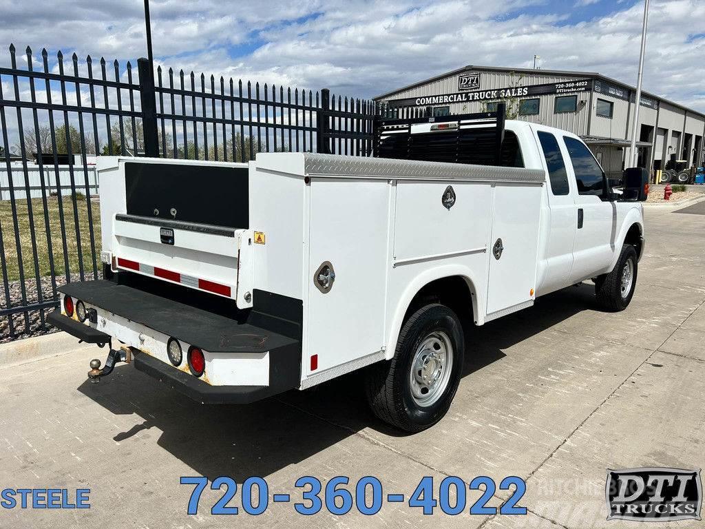 Ford F350 8' Service / Utility Truck With Gooseneck Hit Sleepwagens
