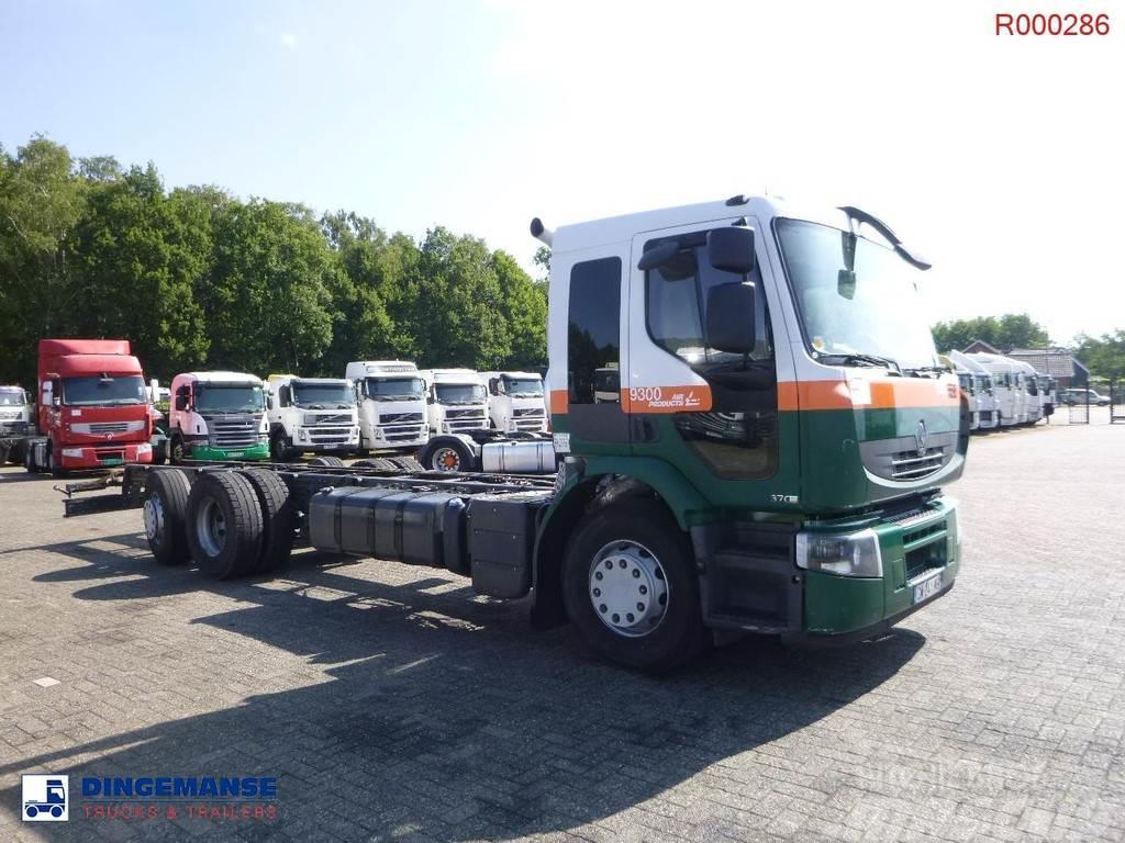 Renault Premium Lander 370 6x2 chassis + ADR Chassis met cabine