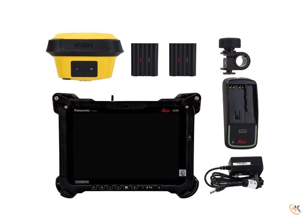 Leica iCON iCG70 Network Rover Receiver w/ CC200 & iCON Overige componenten