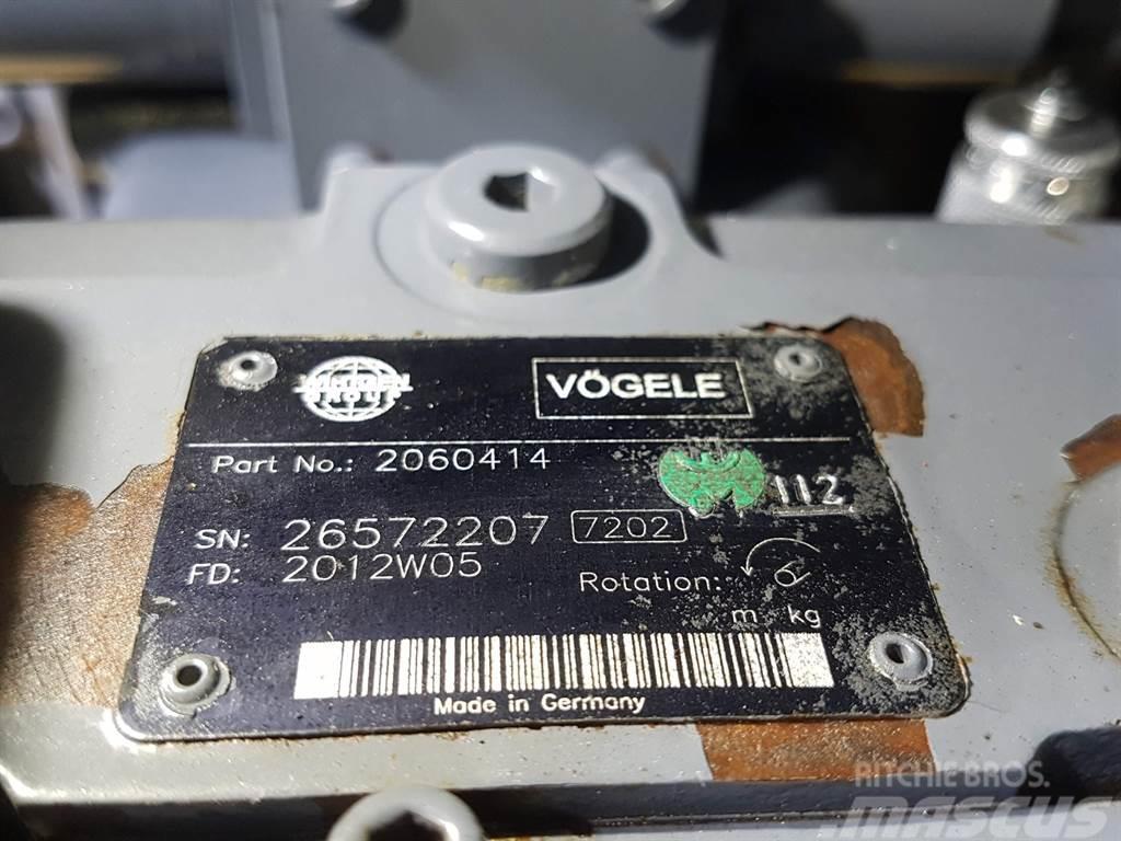 Vögele 2060414 (A10VG45+A10VG28) - Drive pump/Fahrpumpe/R Hydraulics