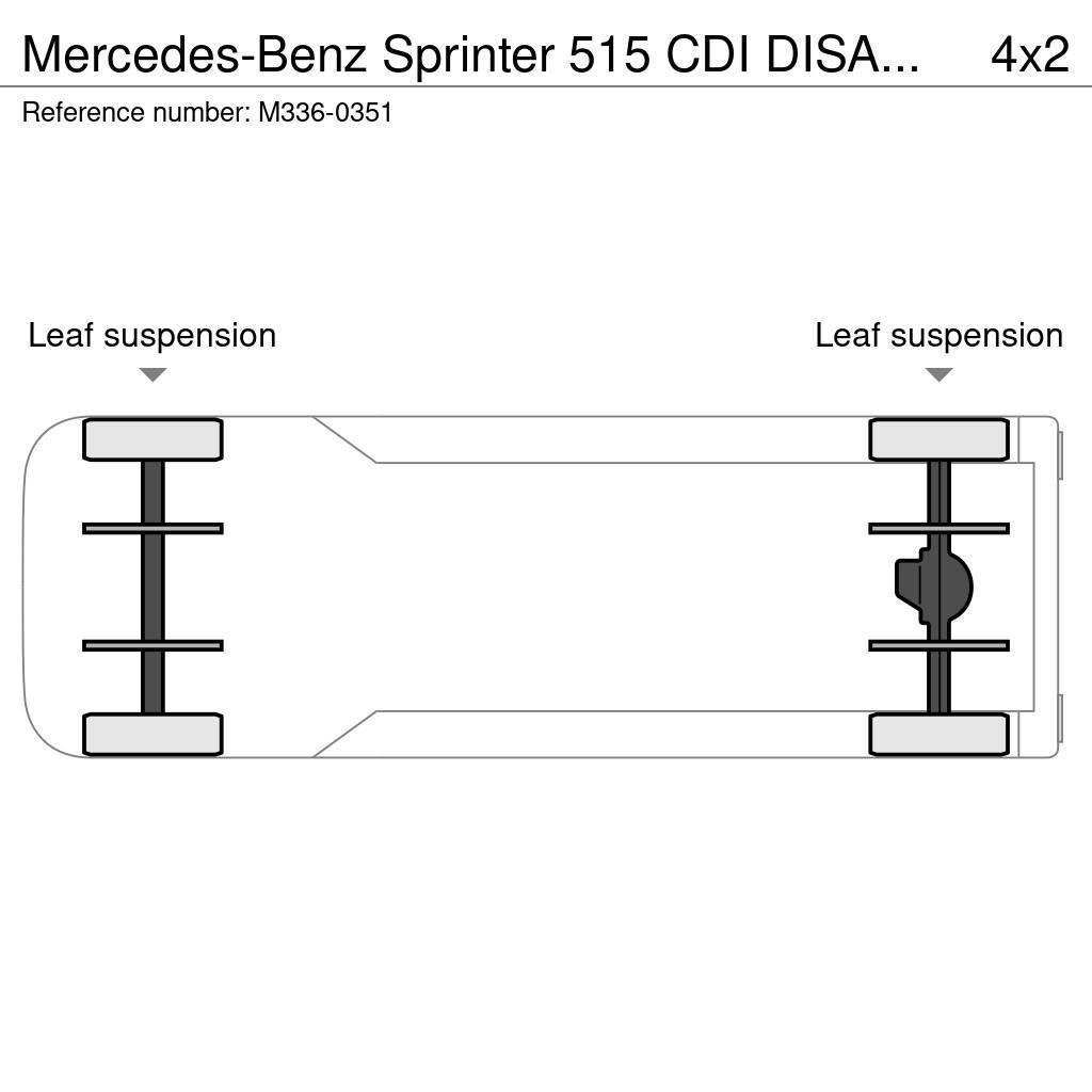 Mercedes-Benz Sprinter 515 CDI DISABLED RAMP Minibussen