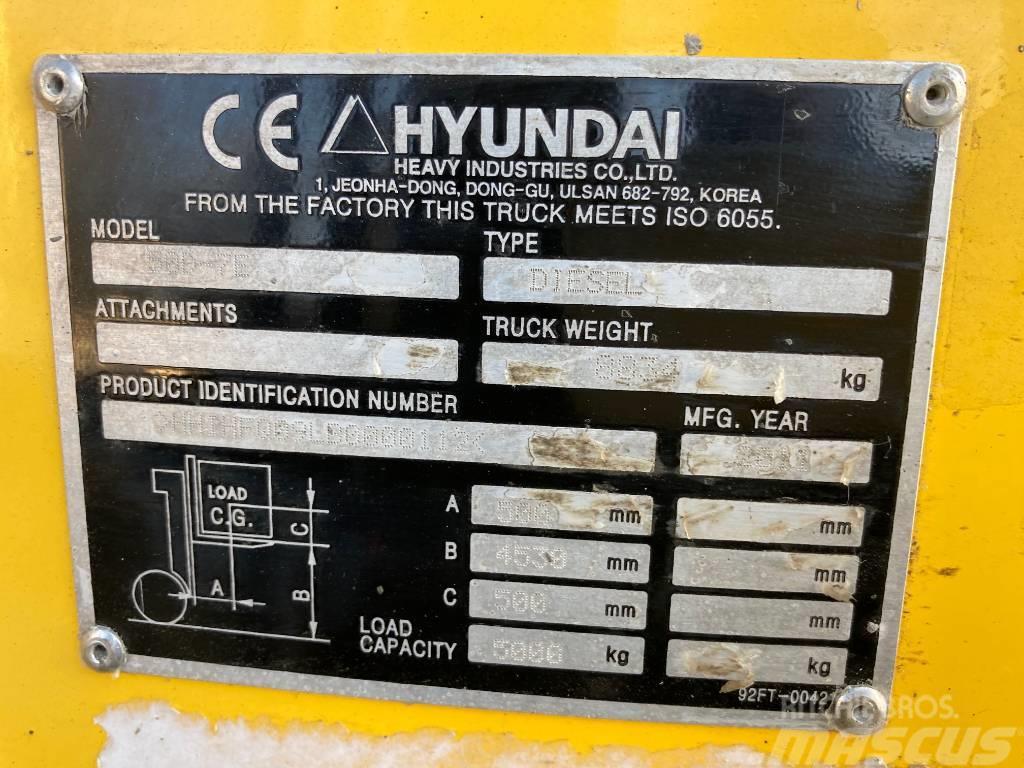 Hyundai 50 D-7 E Diesel heftrucks
