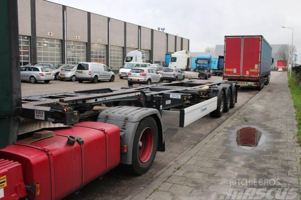 Krone 3x bpw + 20/30/40/45ft/HC + BE apk 17-01-2024 Containerchassis