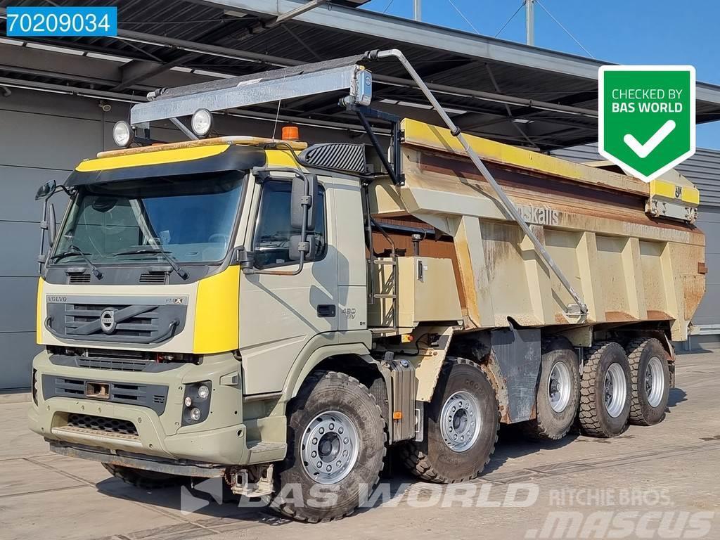 Volvo FMX 460 10X4 34m3 Hydr. Pusher 55T payload VEB+ EE Kipper