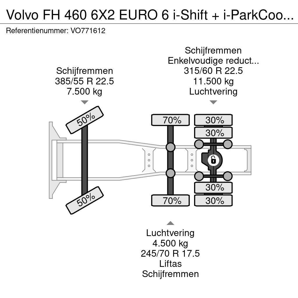 Volvo FH 460 6X2 EURO 6 i-Shift + i-ParkCool + TIPPER HY Trekkers
