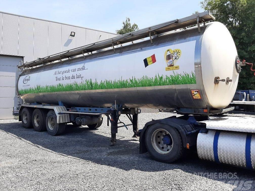 Magyar 3 AXLES TANK IN STAINLESS STEEL INSULATED 30000 L- Tankopleggers