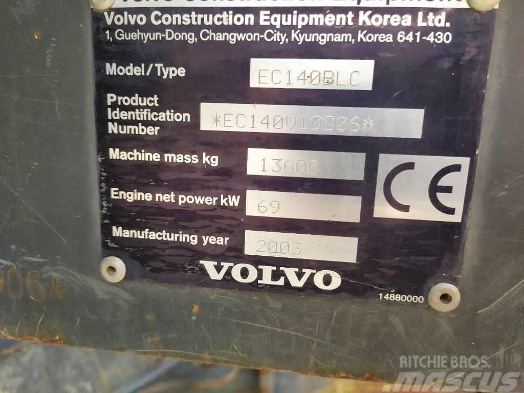 Volvo EC 140 B LC Rupsgraafmachines