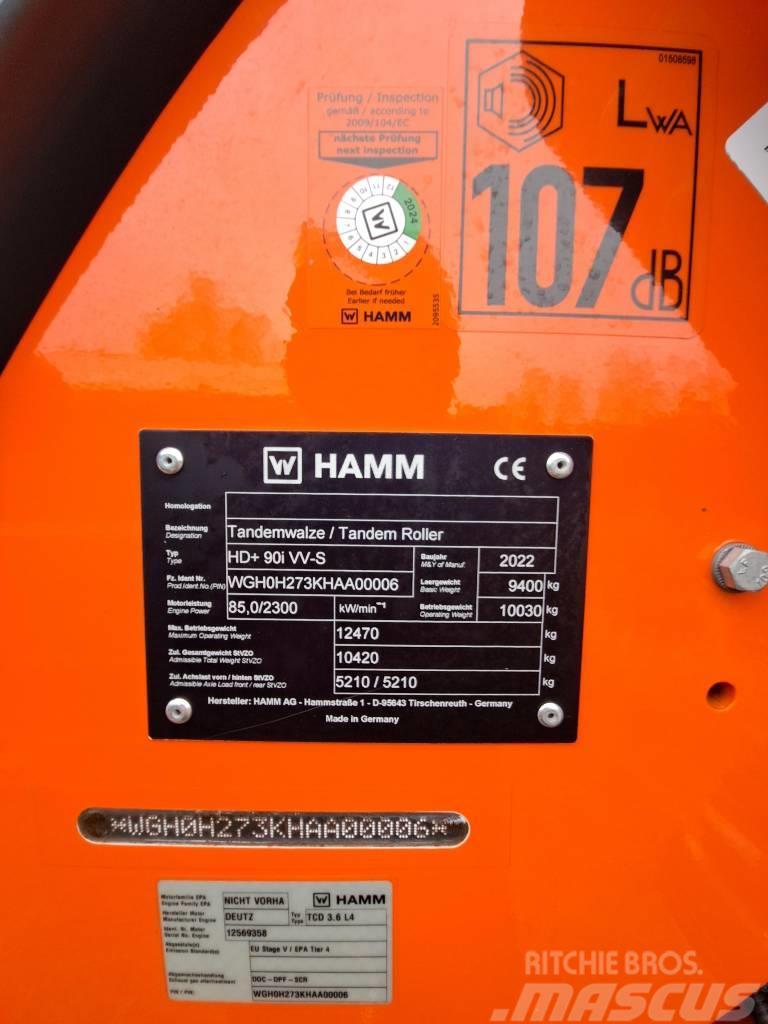 Hamm HD+ 90i VV-S Duowalsen