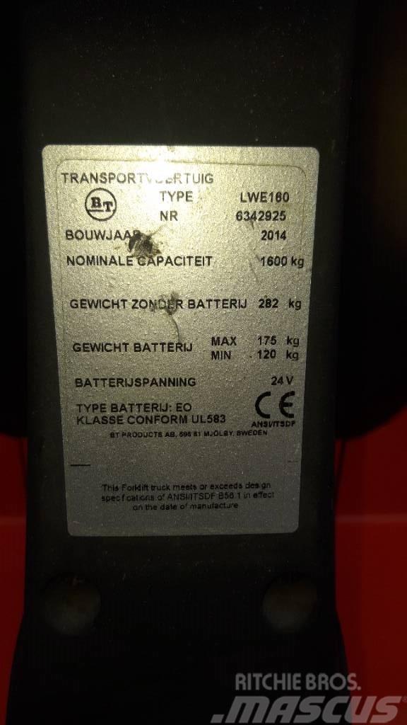 BT LWE 160 Electro-pallettrucks