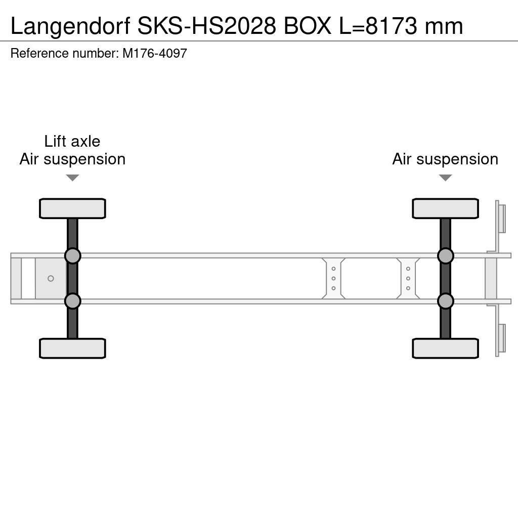 Langendorf SKS-HS2028 BOX L=8173 mm Kippers