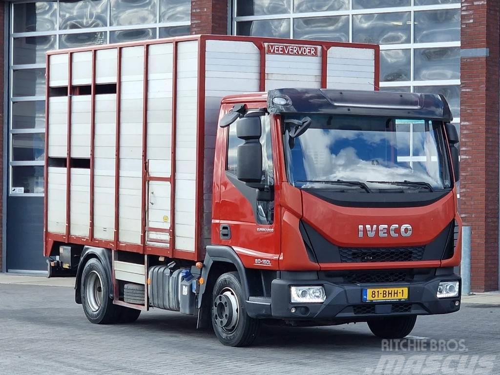 Iveco Eurocargo Livestock - Euro 6 - Low KM - Manual gea Dieren transport trucks