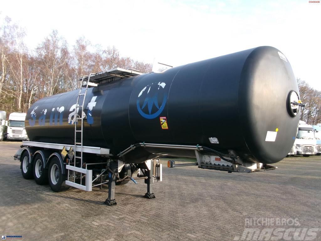 Magyar Bitumen tank inox 29.5 m3 / 1 comp + pump / ADR 13 Tankopleggers