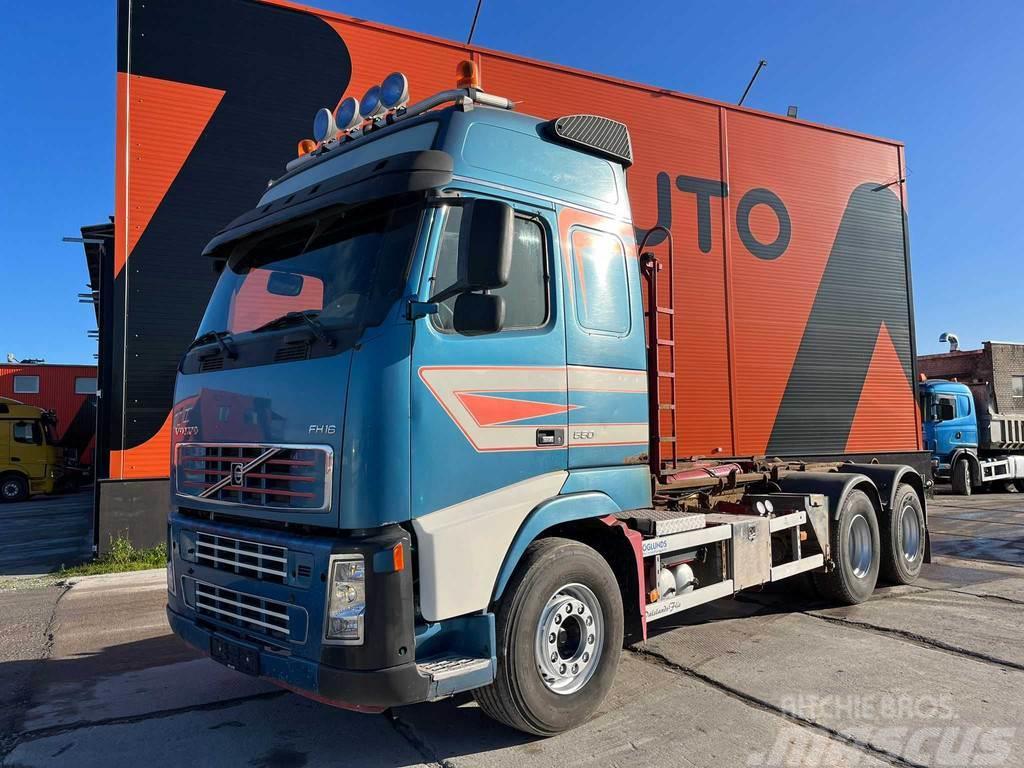 Volvo FH 16 550 6x4 MULTILIFT L=5200 mm Vrachtwagen met containersysteem