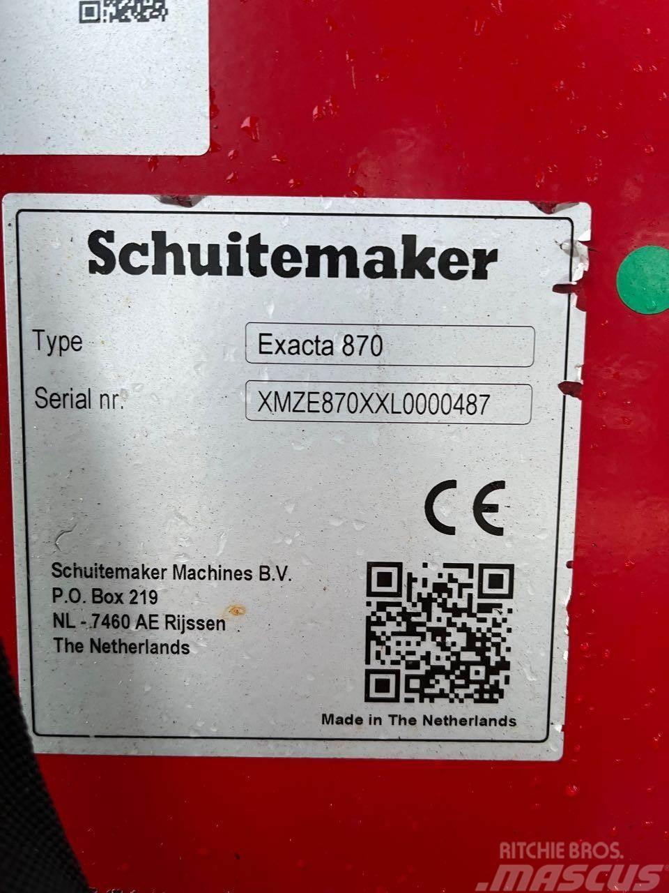 Schuitemaker Exacta 870 Andere bemestingsmachines