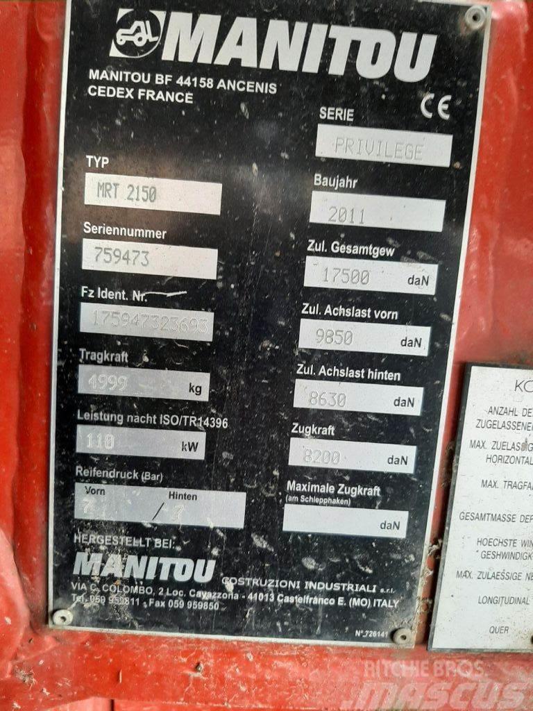 Manitou MRT 2150 Priv Verreikers