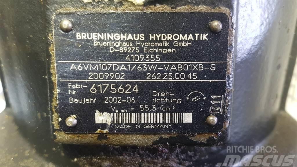 Ahlmann AZ14-Brueninghaus A6VM107DA1/63W-Drive motor Hydraulics