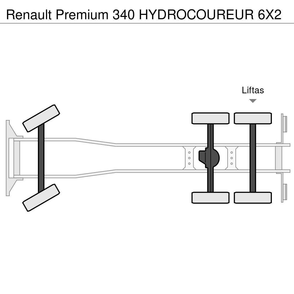 Renault Premium 340 HYDROCOUREUR 6X2 Kolkenzuigers