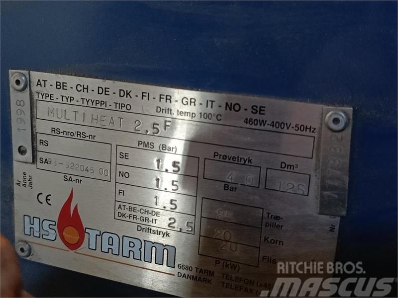  - - -  Baxi Multi Heat 2,5 med skorsten Biomassa boilers en ovens