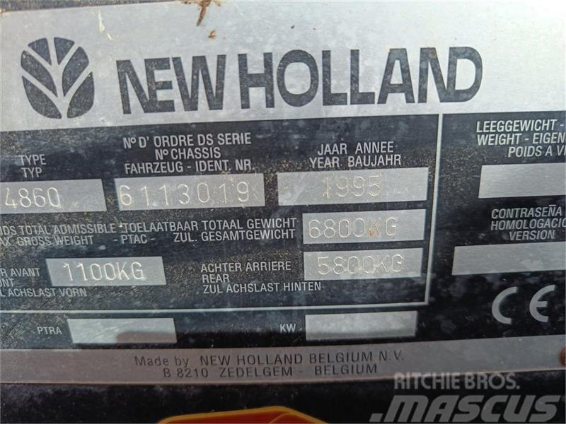 New Holland 4860 S MINI BIGBALLEPRESSER Vierkante balenpers