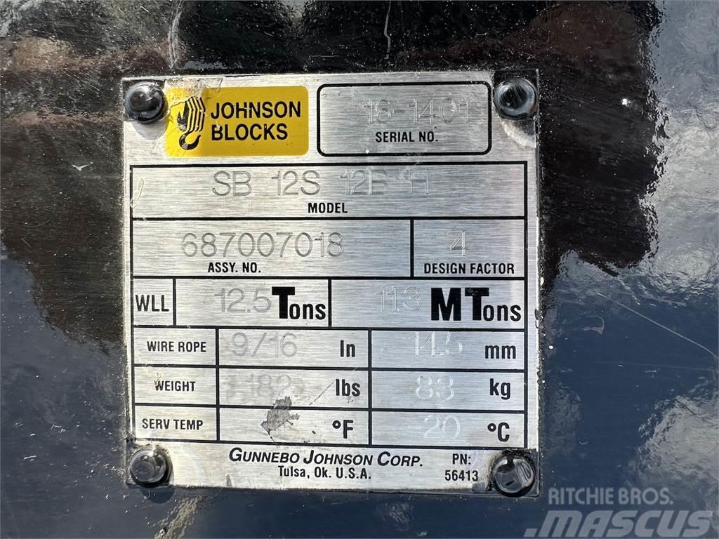 Johnson SB 12S 12B H Kranen onderdelen en gereedschap