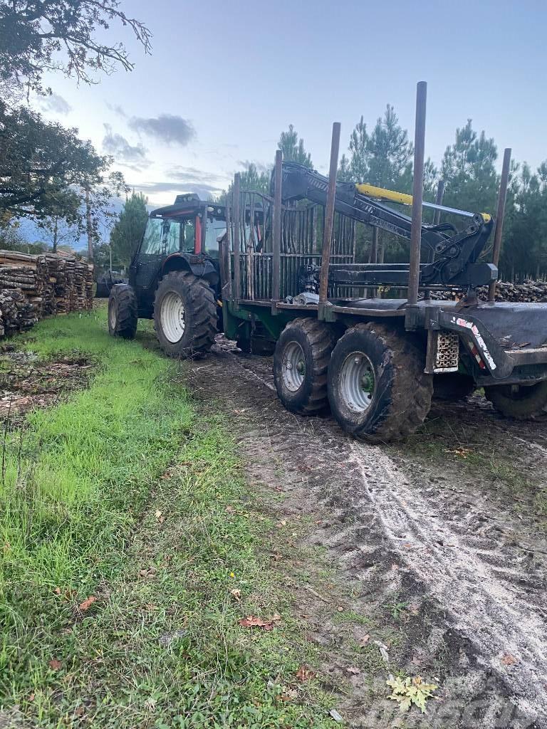  Remorque Artisanale Bosbouw tractoren