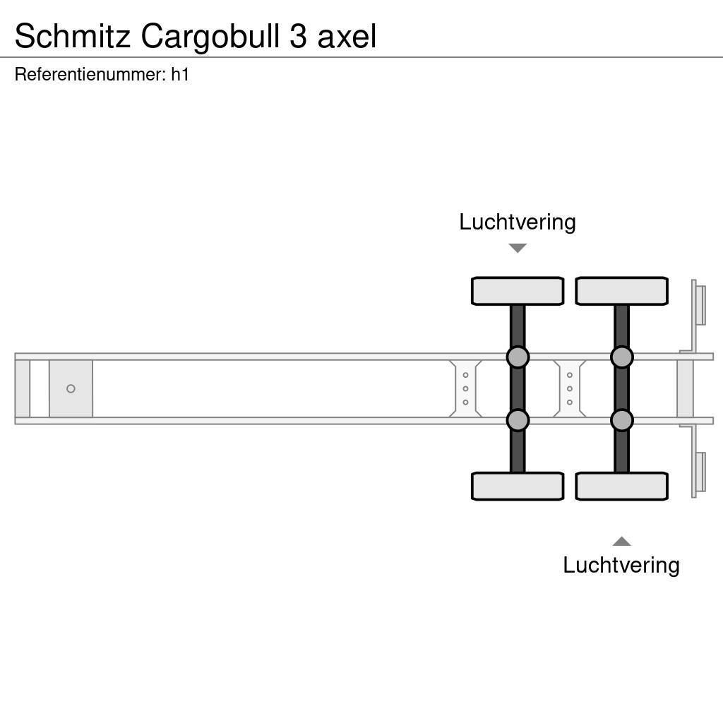 Schmitz Cargobull 3 axel Kippers