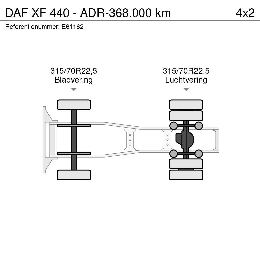 DAF XF 440 - ADR-368.000 km Trekkers