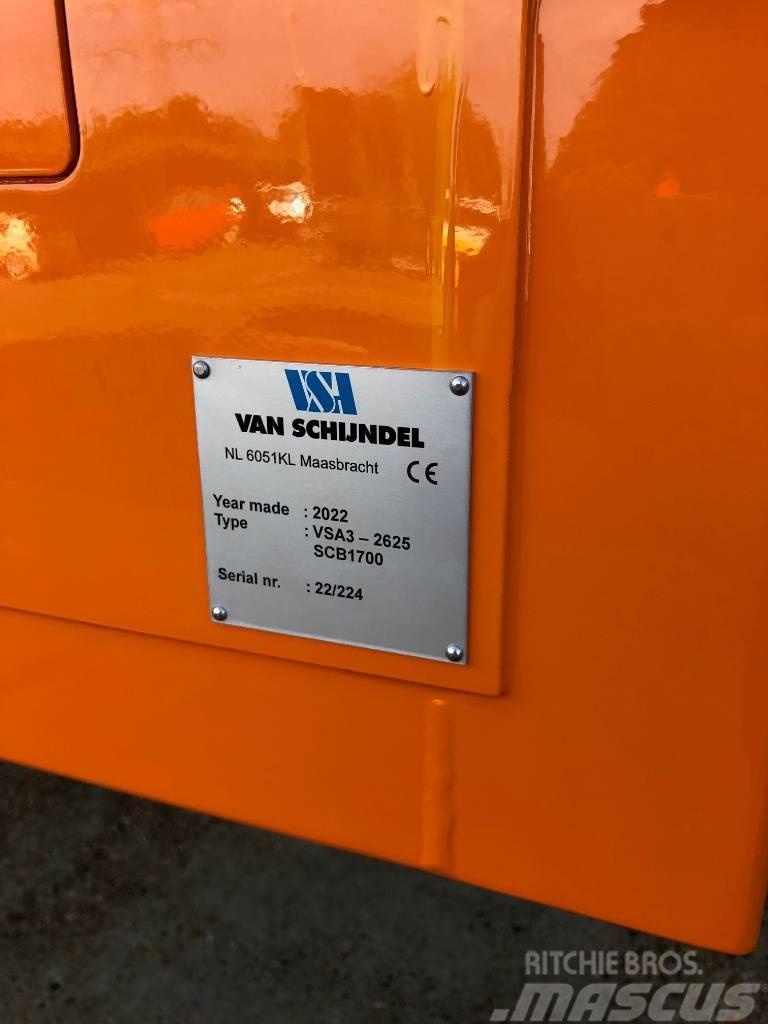  VAN SCHIJNDEL VSA3 afzet/Abhebe/liftingsystem 26m³ Vuilniswagens