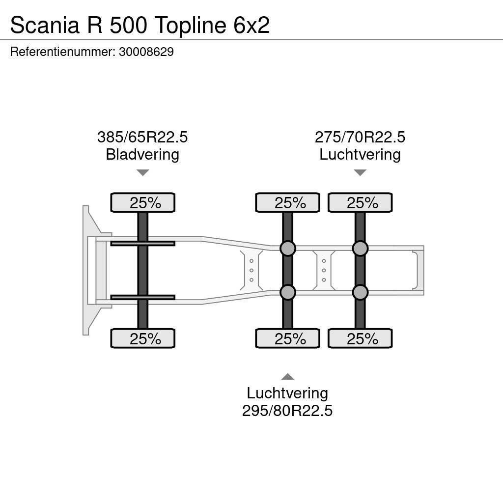 Scania R 500 Topline 6x2 Trekkers