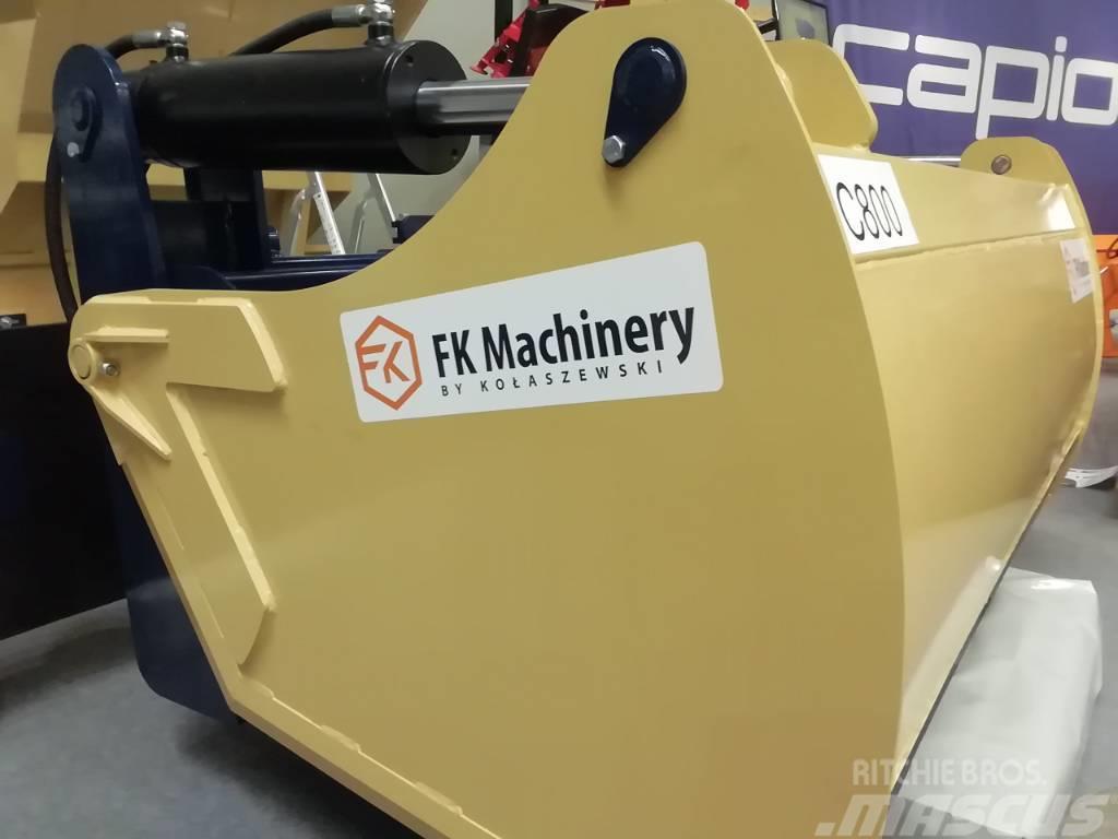  FK Machinery Rehuleikkuri-paalinhalkaisi Multi 3in Overige hooi- en voedergewasmachines