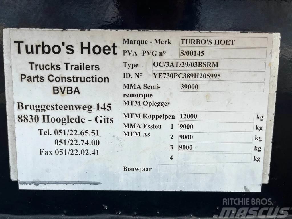  Turbo'sHoet 1x20ft - BPW - ADR(FL,AT,OX) - Perfect Containerchassis