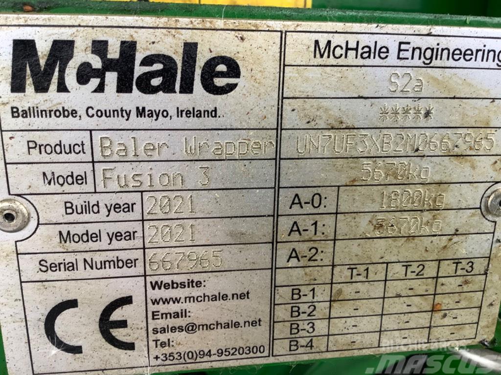 McHale Fusion 3 Ronde-balenpersen