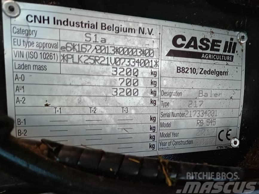 Case IH RB 545 Ronde-balenpersen