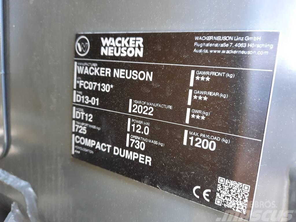Wacker Neuson DT12 Rupsdumpers