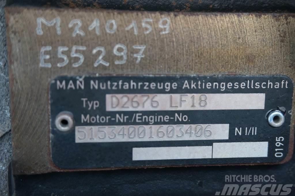 MAN D2676LF18 EURO5 480ps Motoren