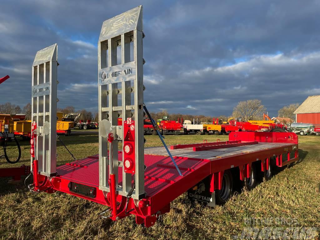 Chieftain 3-axl Maskintransportkärra traktor 24 ton Overige opleggers