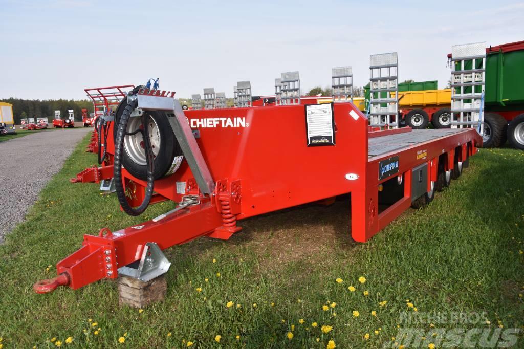 Chieftain 3-axl Maskintransportkärra traktor 24 ton Overige opleggers
