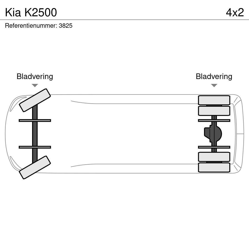 Kia K2500 Bestelwagens met open laadbak