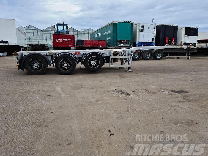 Pacton TE3 | 3 AXLE SAF DISC | CONTAINERCHASSIS | MULTI | Containerchassis