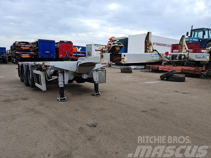 Pacton TE3 | 3 AXLE SAF DISC | CONTAINERCHASSIS | MULTI | Containerchassis