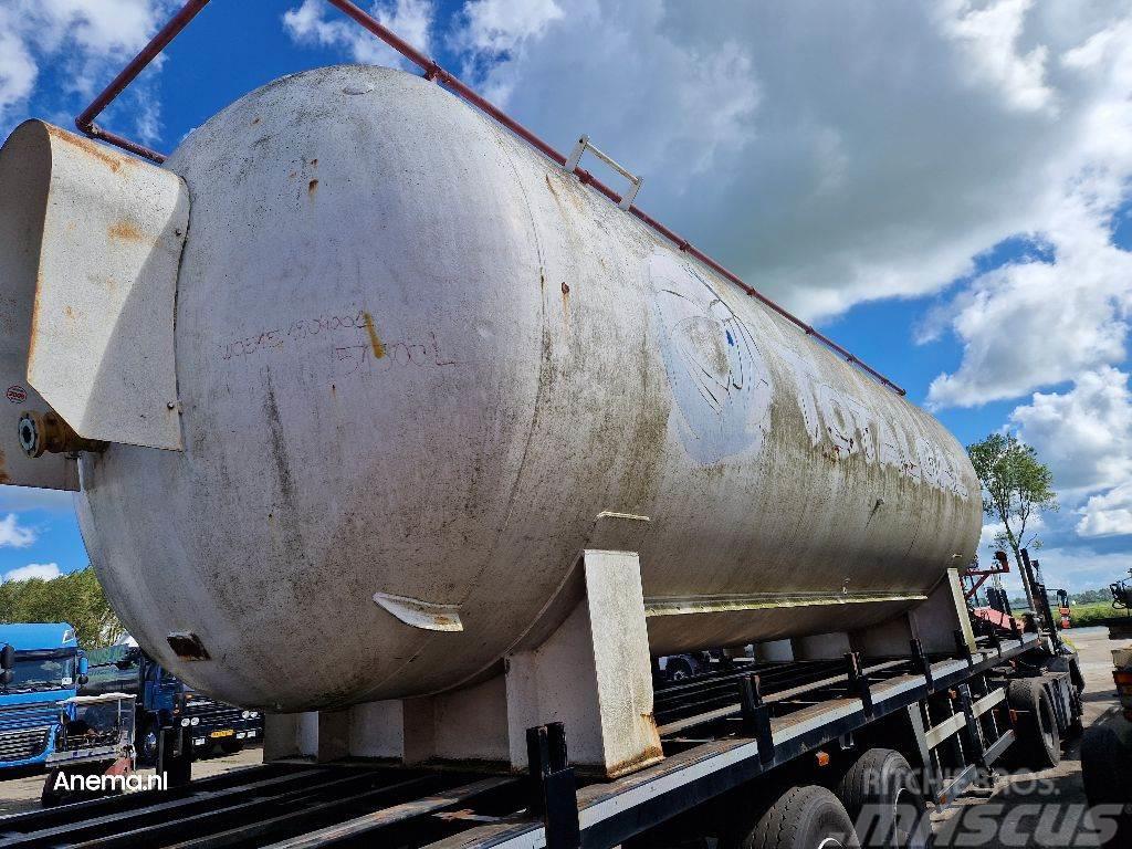 LPG / GAS 51.500 LITER Brandstof-en toegevoegde tanks