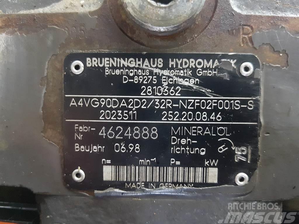 Brueninghaus Hydromatik A4VG90DA2D2/32R - Volvo L45TP - Drive pump Hydraulics