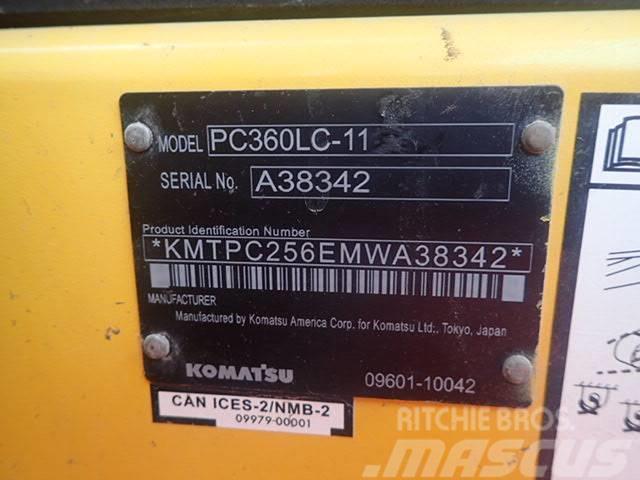 Komatsu PC360LC-11 Rupsgraafmachines
