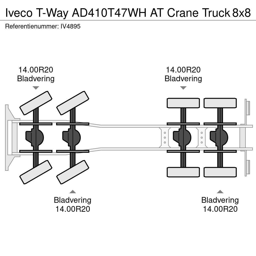 Iveco T-Way AD410T47WH AT Crane Truck Kranen voor alle terreinen