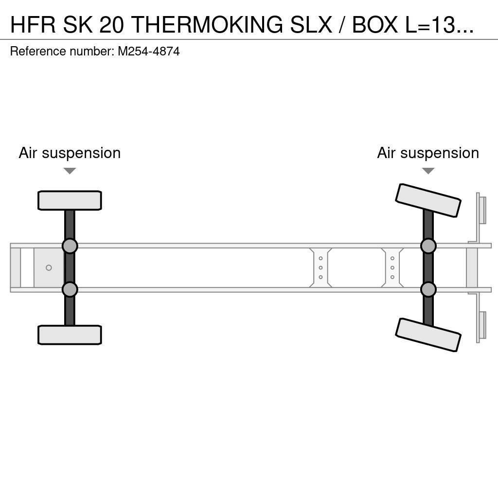 HFR SK 20 THERMOKING SLX / BOX L=13482 mm Koel-vries opleggers
