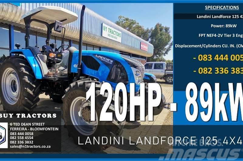 Landini Landforce 125 4WD Tractoren