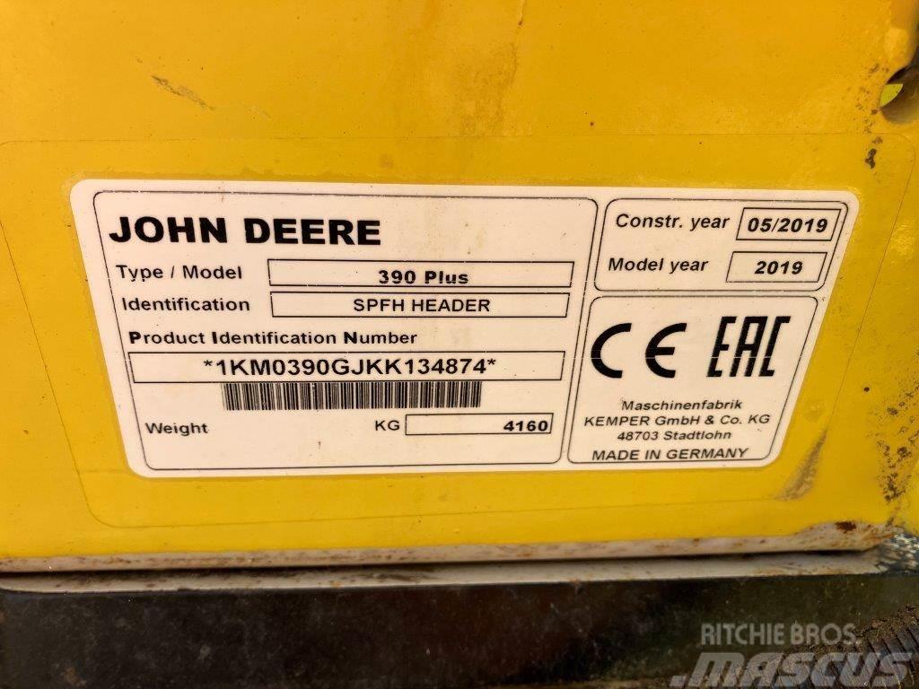 John Deere 390 Plus Zelfrijdende veldhakselaars