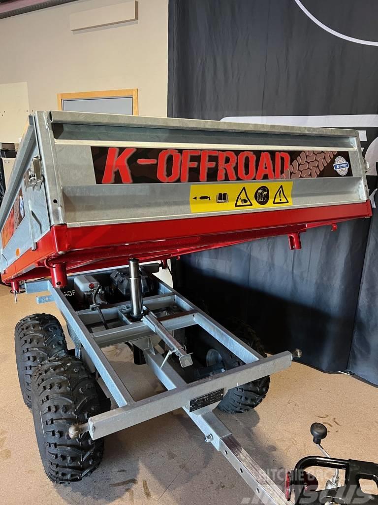  K Vagnen K-Offroad EL Tipp med fjärr 1200kg Kipperaanhangers