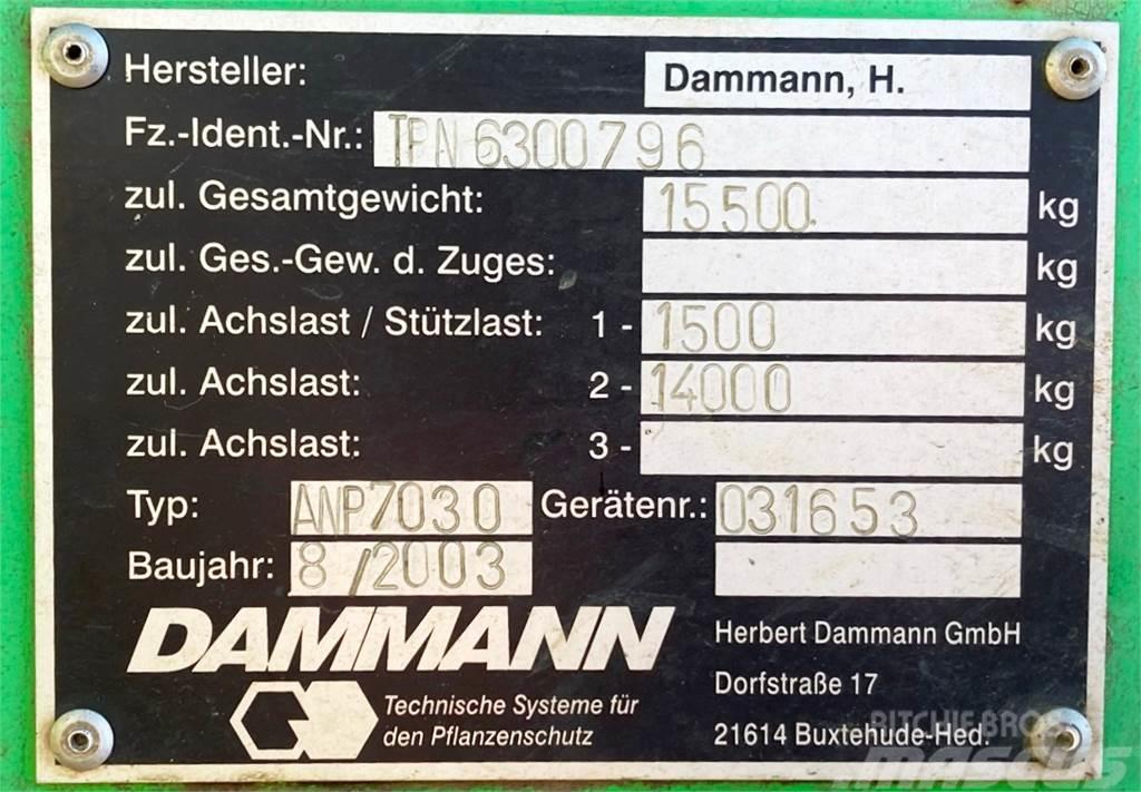 Dammann ANP 7030 Profi Class - Tandemspritze 30m Getrokken spuitmachines